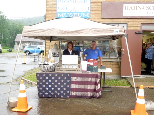 POD souvenir stand at Pioneer Oil Museum