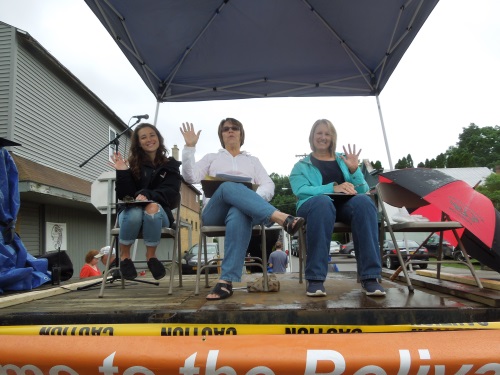 Pioneer Oil Days Parade judges